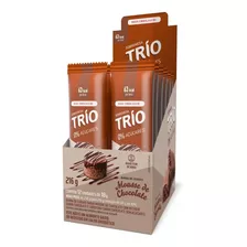 Barras De Cereal Zero Açúcar Mousse De Chocolate Trío 216 G 12 Unidades