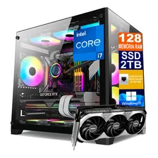 Pc Gamer Cpu I7 14700kf, Ssd 2tb, 128gb Ddr5, Rtx 4080 16gb