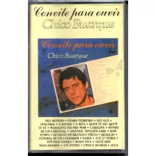 K7 Chico Buarque - Convite Para Ouvir - Original,lacrada!!!