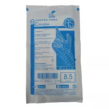 Guantes Estériles As Tamaño 8,5 Caja X 50 Pares Cirugía