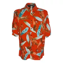 Camisas Hawaiano Para Caballero - Modelo Plumas