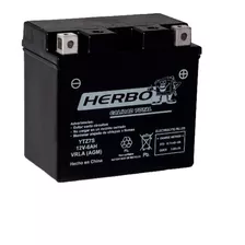 Bateria Moto Gel Herbo Ytz7s 12x6 Ah Agm....