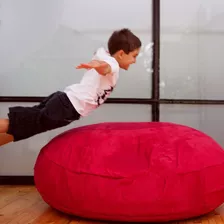 Almofada Suede Infantil Com Enchimento 100 Cm Diâmetro