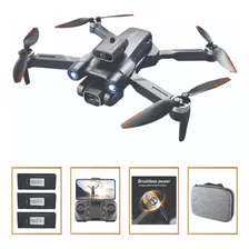 Drone S1s Pro 2 Cameras Wifi 4k Motores Brushless 3 Baterias