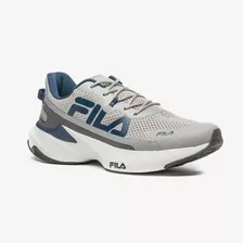 Tênis Esportivo Masculino Fila Recovery 989945 Preto/cinza