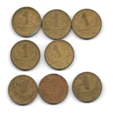 Lote 8 Moeda 1 Cruzeiro 1946 1945 Moedas Coleção Antiga