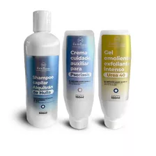 Kit Shampoo Psoriasis + Gel Urea 40 + Crema Aux Psoriasis