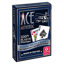 Cartamundi  ace 100% Plástico Juego De Cartas Varios Colo.