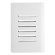 Interruptor 6 Teclas Simples 4x2 Novara Total White