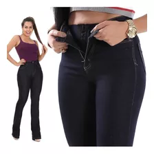 Calça Sawary Original Flare + Cinta Modeladora C Lycra Alta 