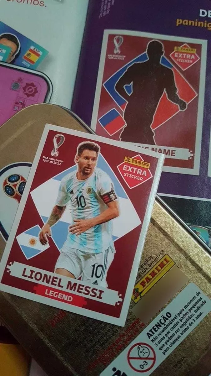 2 Figurinhas Messi + Son Bordo Legend Base Copa - Originais