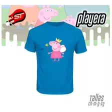 Playera Infantil Peppa Pig Inf-126