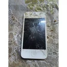 iPhone 4 Blanco Para Refacciones O Reparar