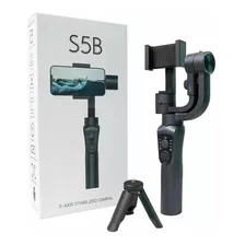 Gimbal 3 Ejes S5b Steady Cam Filmación Celular Con Tripode Color Negro