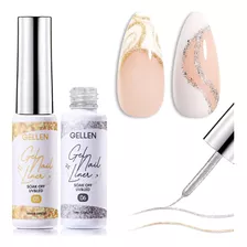 Pinceles Para Uñas Gellen Liner Esmalte De Uñas En Gel Esma