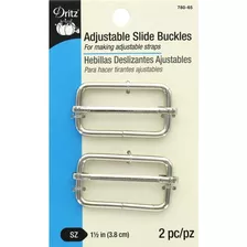 Dritz 780-65 Hebillas Ajustables Para Correas De 1-1/2 Pulga