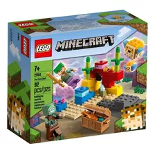 Lego® Minecraft - El Arrecife De Coral (21164) Cantidad De Piezas 92