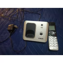 Teléfono Inalámbrico Vtech Cs6619 Negro-plateado Con Falla