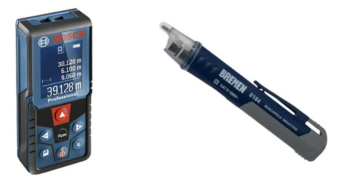 Kit Herramientas: Medidor Laser Distancia Bosch Glm 50-12 + Buscapolo Inductivo Bremen 8184 1000v