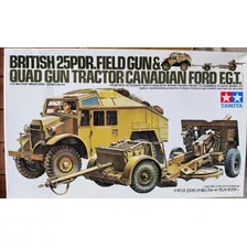 Quad Gun Tractor British 25 Field Gun Tamiya 1 35 