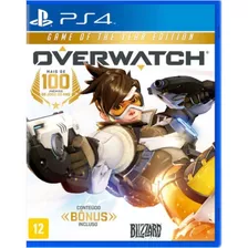  Jogo Overwatch - Game Of The Year Edition Ps4 Físico