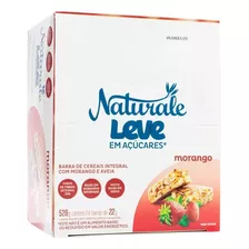 Barras De Cereais Zero Morango Naturale 24un De 22g