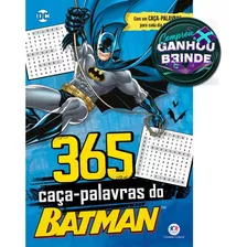 Livro 365 Caça-palavras Do Batman Crianças Filhos Infantil