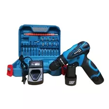 Taladro Inalámbrico Percutor Atornillador 24v Con Accesorios