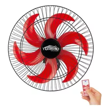 Ventilador Parede 50cm Turbão 6pás Oscilante C/ Controle