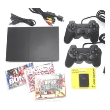 Sony Playstation 2 Slim Standard Novo 