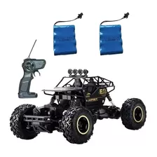 Carrinho Controle Remoto 4x4 Off Road Mais Bateria Reserva