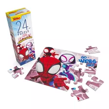 Rompecabezas Spidey De 24 Piezas-marvel