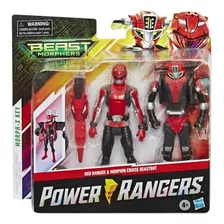 Boneco Power Rangers Beast Bot Red Ranger E Cruise Beastbot