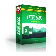 6250 Planilhas Excel 100% Editável - Entra Por Link