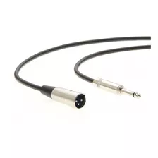Installerparts Xlr 3p Male 1/4 Overol   cable De Microfo