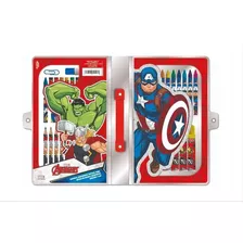 Set Escolar Avengers Vengadores Original