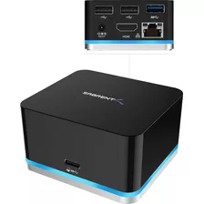 Sabrent Mini Estación De Acoplamiento Continuo Usb Tipo C De