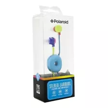 Audífonos In Ear Manos Libre Polaroid Azul / Tecnofactory