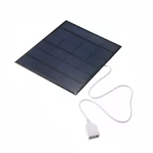 Panel Solar 2w Usb Celda Epoxi Policristalino 5.5v 0,36a E2u