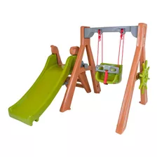 Playground Baby Dinoplay Freso Com Balanço E Escorregador