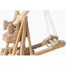 Maqueta Funcional Trebuchet Lanzapiedras Age / Escala 1.46