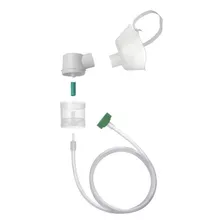 Micro Nebulizador Com Máscara Infantil Para Oxigênio I-205/avd Cor Branco 0