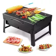 Parrillera Portatil Pagable Movil Carbón Asados Bbq Cocinar