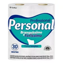 Papel Higiênico Personal Folha Simples 4x30m