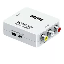 Mini Adaptador Conversor De Hdmi Para Rca Video Composto Av 