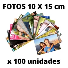 Impresión Revelado X100 Fotos 10 X 15 Cm Envíos En El Dia !
