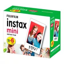 Filme Instax Mini Fujifilm 60 Fotos