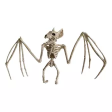 Boneco Esqueleto Morcego Halloween Decoração Animais Bruxa