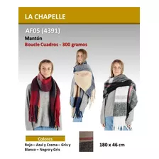 Bufanda Pashmina Nube La Chapelle Af05 Ideal Invierno Regalo