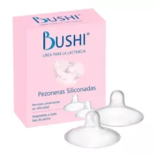 Pezoneras Siliconadas Bushi Linea Para La Lactancia